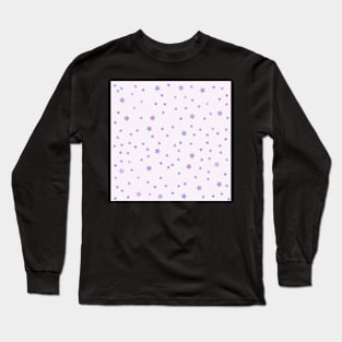 Pink Purple Starry Vibes Long Sleeve T-Shirt